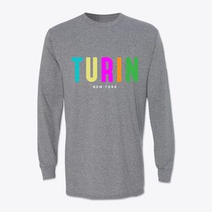 Turin New York Color Pop Classic Long Sleeve T-Shirt