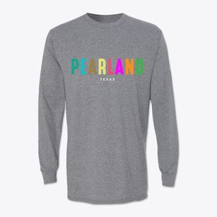 Pearland Texas Color Pop Classic Long Sleeve T-Shirt