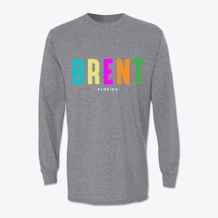 Brent Florida Color Pop Classic Long Sleeve T-Shirt