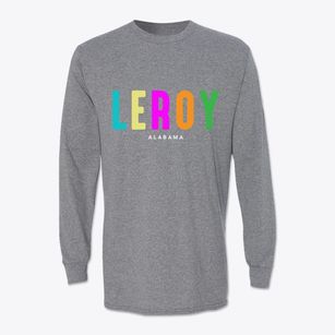 Leroy Alabama Color Pop Classic Long Sleeve T-Shirt