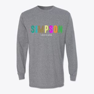 Simpson Louisiana Color Pop Classic Long Sleeve T-Shirt