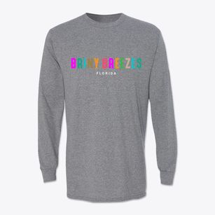 Briny Breezes Florida Color Pop Classic Long Sleeve T-Shirt