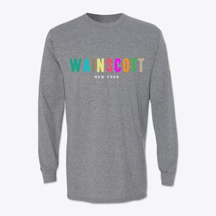Wainscott New York Color Pop Classic Long Sleeve T-Shirt