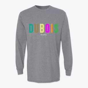 Dubois Idaho Color Pop Classic Long Sleeve T-Shirt