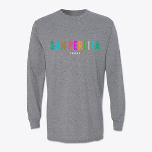 San Perlita Texas Color Pop Classic Long Sleeve T-Shirt