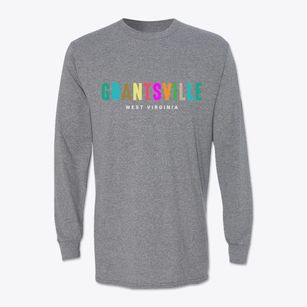 Grantsville West Virginia Color Pop Classic Long Sleeve T-Shirt