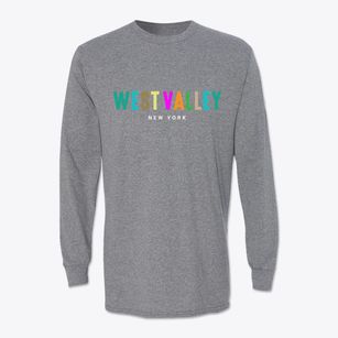 West Valley New York Color Pop Classic Long Sleeve T-Shirt