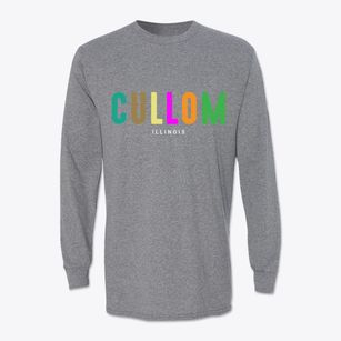 Cullom Illinois Color Pop Classic Long Sleeve T-Shirt