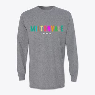 Miltonvale Kansas Color Pop Classic Long Sleeve T-Shirt