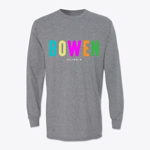 Bowen Illinois Color Pop Classic Long Sleeve T-Shirt
