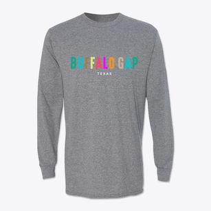 Buffalo Gap Texas Color Pop Classic Long Sleeve T-Shirt