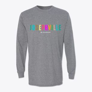 Josephville Missouri Color Pop Classic Long Sleeve T-Shirt