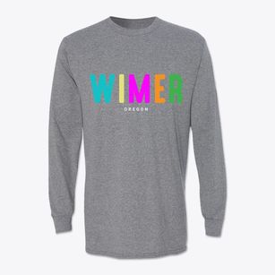 Wimer Oregon Color Pop Classic Long Sleeve T-Shirt