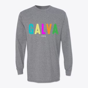 Galva Iowa Color Pop Classic Long Sleeve T-Shirt