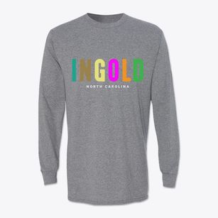 Ingold North Carolina Color Pop Classic Long Sleeve T-Shirt