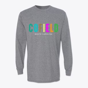 Cofield North Carolina Color Pop Classic Long Sleeve T-Shirt