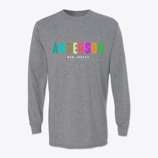 Anderson New Jersey Color Pop Classic Long Sleeve T-Shirt