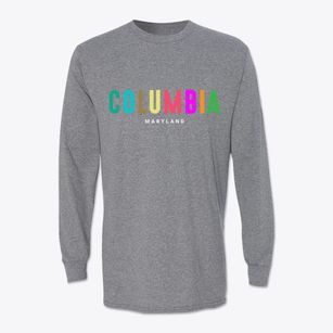 Columbia Maryland Color Pop Classic Long Sleeve T-Shirt