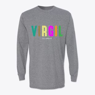 Virgil Illinois Color Pop Classic Long Sleeve T-Shirt