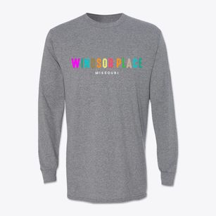 Windsor Place Missouri Color Pop Classic Long Sleeve T-Shirt