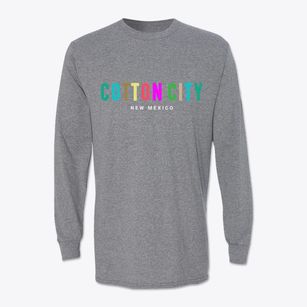 Cotton City New Mexico Color Pop Classic Long Sleeve T-Shirt
