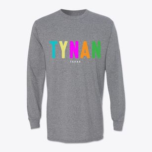 Tynan Texas Color Pop Classic Long Sleeve T-Shirt