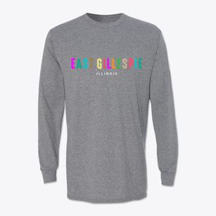 East Gillespie Illinois Color Pop Classic Long Sleeve T-Shirt