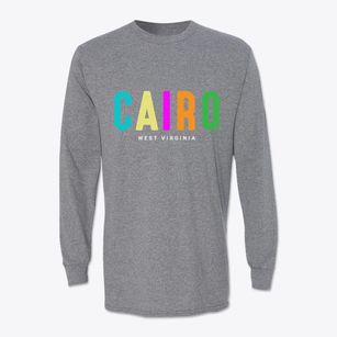 Cairo West Virginia Color Pop Classic Long Sleeve T-Shirt