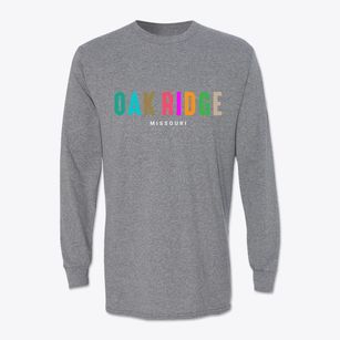 Oak Ridge Missouri Color Pop Classic Long Sleeve T-Shirt