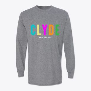 Clyde New Jersey Color Pop Classic Long Sleeve T-Shirt