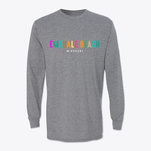 Emerald Beach Missouri Color Pop Classic Long Sleeve T-Shirt