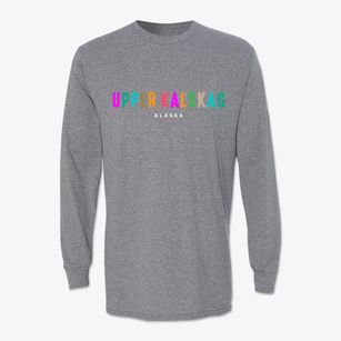 Upper Kalskag Alaska Color Pop Classic Long Sleeve T-Shirt