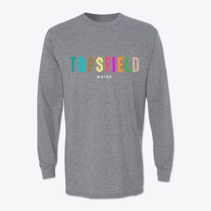 Topsfield Maine Color Pop Classic Long Sleeve T-Shirt