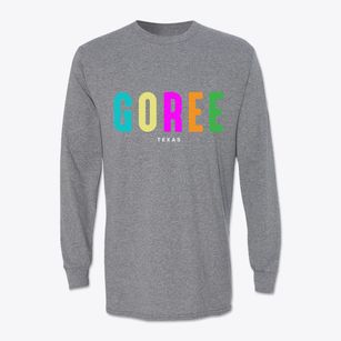 Goree Texas Color Pop Classic Long Sleeve T-Shirt