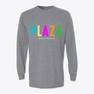 Plaza North Dakota Color Pop Classic Long Sleeve T-Shirt