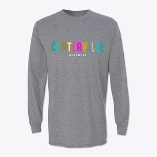 Centerville Missouri Color Pop Classic Long Sleeve T-Shirt