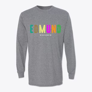 Edmund Wisconsin Color Pop Classic Long Sleeve T-Shirt