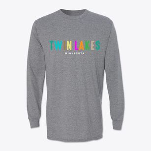 Twin Lakes Minnesota Color Pop Classic Long Sleeve T-Shirt