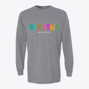 New Lyme Wisconsin Color Pop Classic Long Sleeve T-Shirt