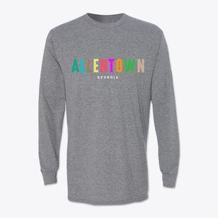 Allentown Georgia Color Pop Classic Long Sleeve T-Shirt