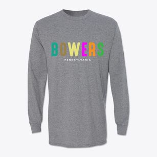 Bowers Pennsylvania Color Pop Classic Long Sleeve T-Shirt