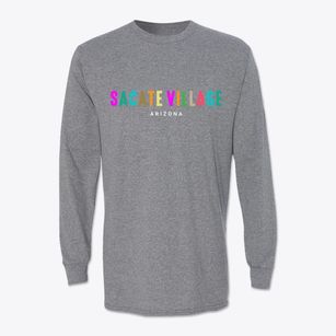 Sacate Village Arizona Color Pop Classic Long Sleeve T-Shirt
