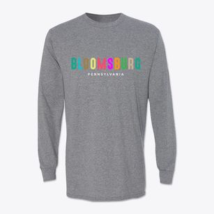 Bloomsburg Pennsylvania Color Pop Classic Long Sleeve T-Shirt