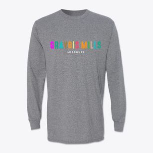 Gravois Mills Missouri Color Pop Classic Long Sleeve T-Shirt