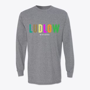Ludlow Missouri Color Pop Classic Long Sleeve T-Shirt