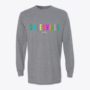 Salesville Ohio Color Pop Classic Long Sleeve T-Shirt