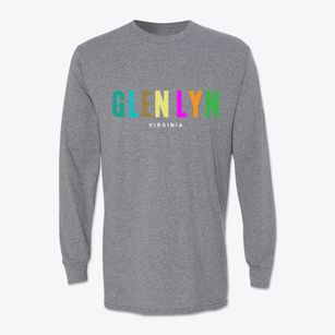 Glen Lyn Virginia Color Pop Classic Long Sleeve T-Shirt