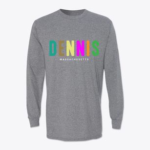 Dennis Massachusetts Color Pop Classic Long Sleeve T-Shirt