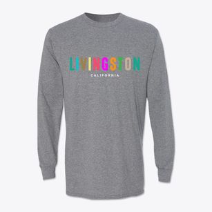Livingston California Color Pop Classic Long Sleeve T-Shirt