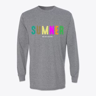 Sumner Missouri Color Pop Classic Long Sleeve T-Shirt